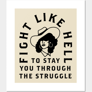 Fight Like Hell Posters and Art